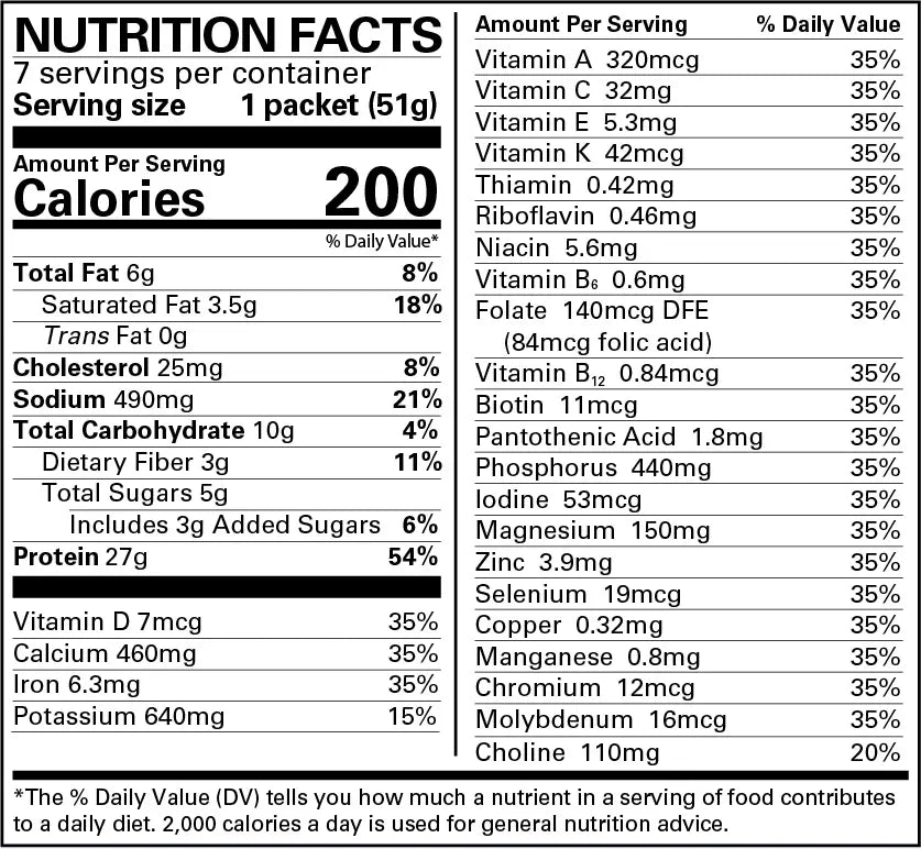 Cheesecake - Advanced Formulation 1 box has 7 meal replacements