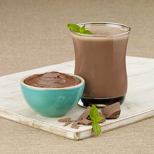 Chocolate Mint Pudding - Traditional Formulation 1 box has 7 meal replacements