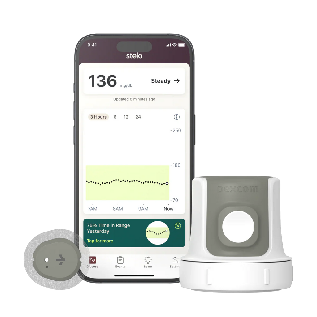 Stelo Continuous Glucose Monitor - 2 sensors per box