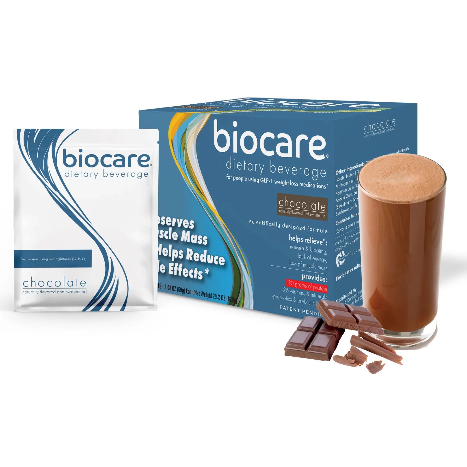 Biocare Chocolate - 14 servings to 1 box