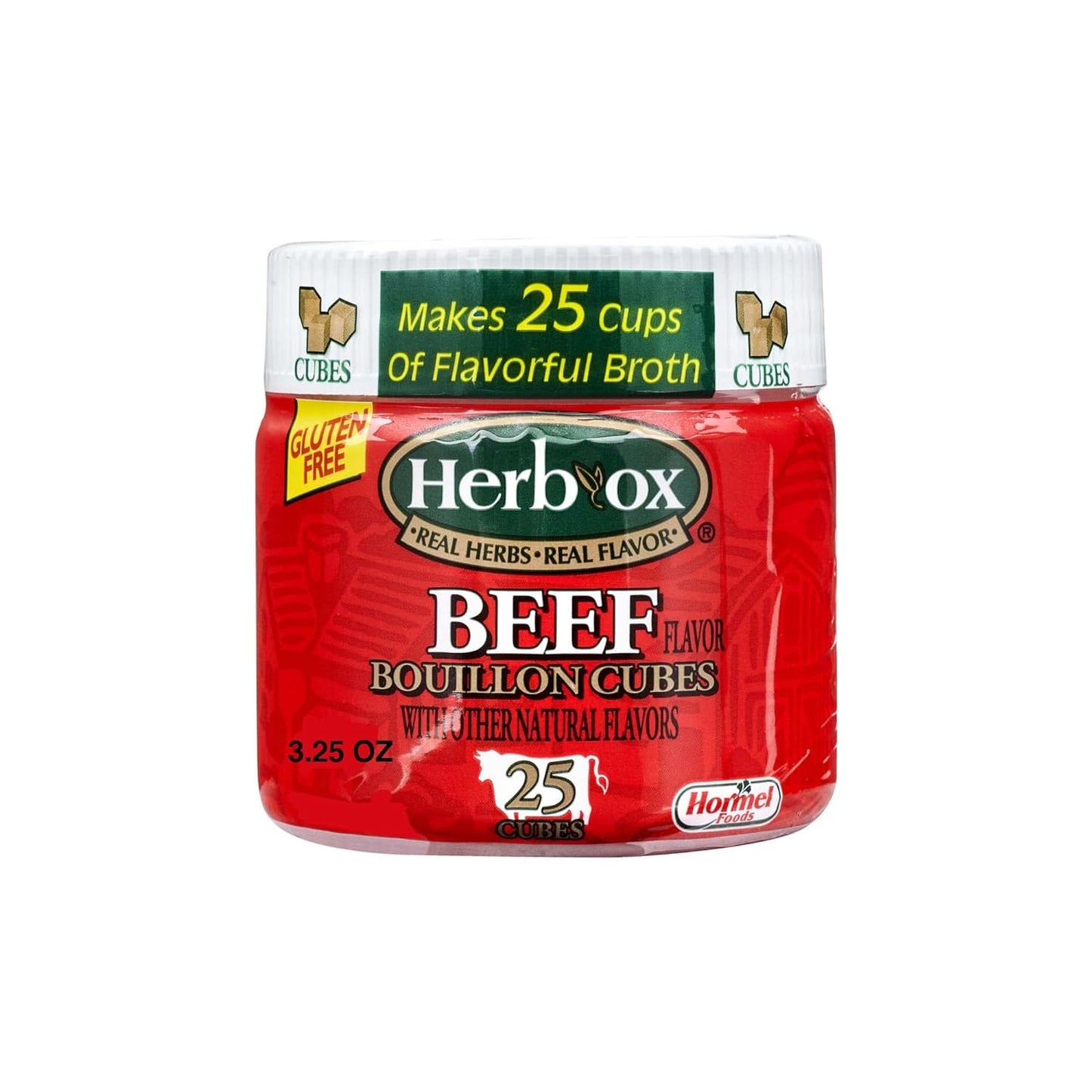 Beef Bouillon   25 cubes per container