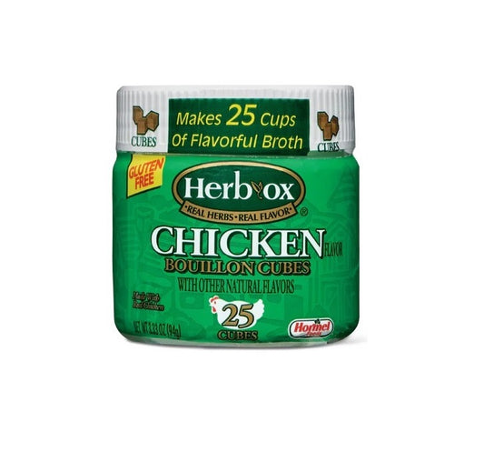 Chicken Bouillon  25 cubes per container