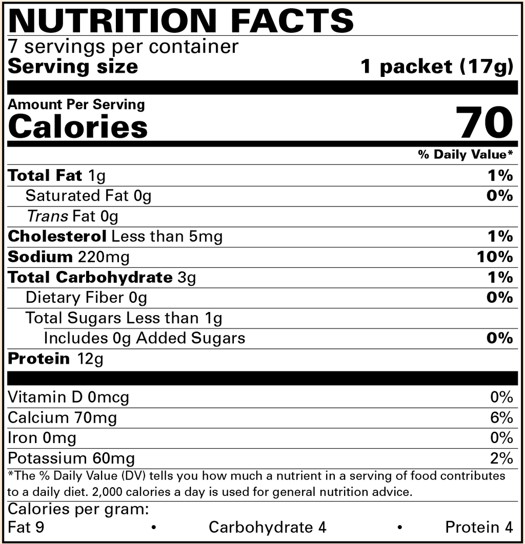 Cappuccino Hot SNACK Drink - 7 packets in each box