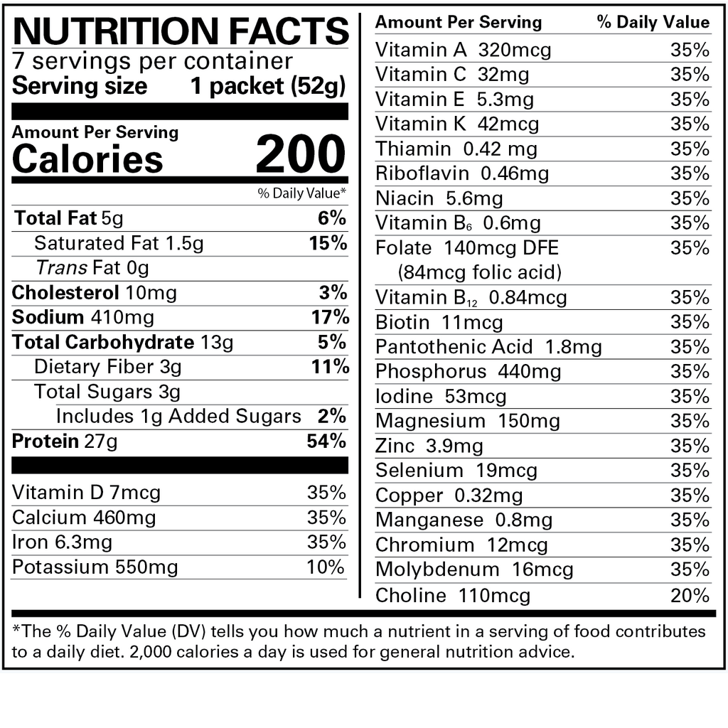 Zesty Lemon Pudding - Advanced Formulation, 1 box has 7 meal replacements
