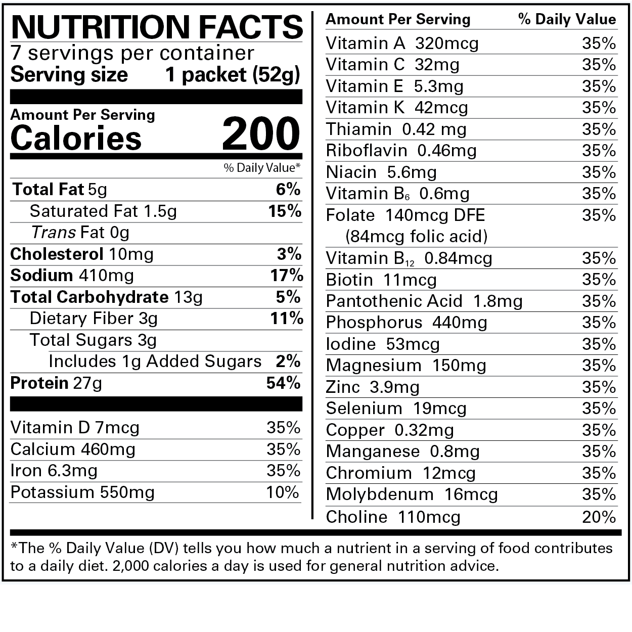 Zesty Lemon Pudding - Advanced Formulation, 1 box has 7 meal replacements