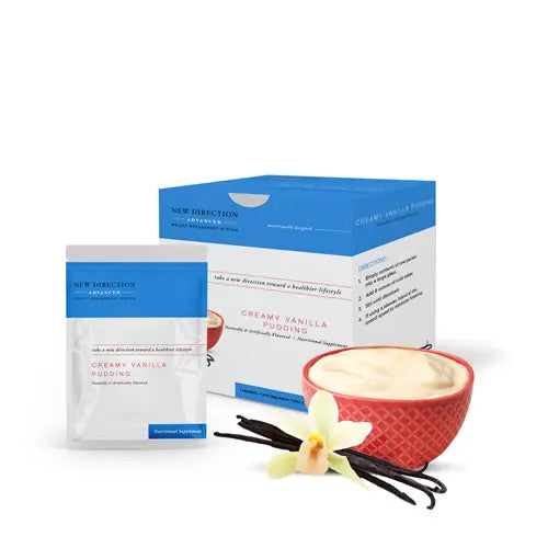 Creamy Vanilla Pudding - Advanced Formulation    1 box has 7 meal replacements