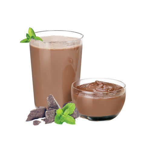 Mint Fudge Pudding and Shake - Advanced Formulation, 1 box has 7 meal replacements