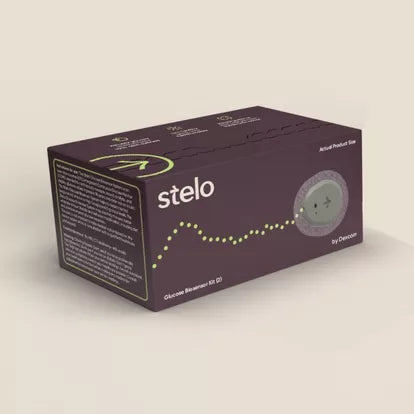 Stelo Continuous Glucose Monitor - 2 sensors per box